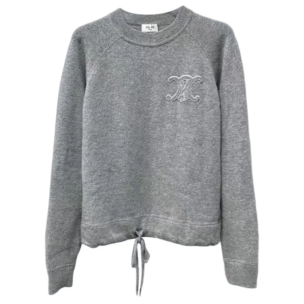 Celine Grey Cashmere Knitwear Grey Cashmere Very good - Front View