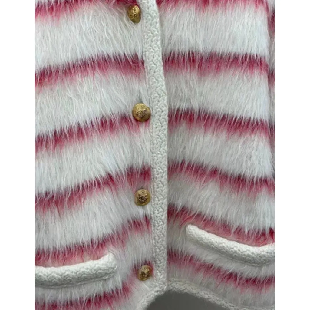Celine Wool Jacket MultiColor Wool Never worn, with tag - Model View