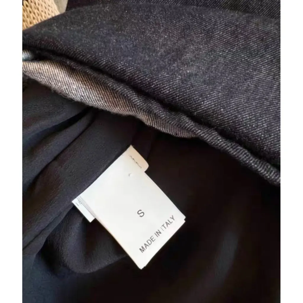 Brunello Cucinelli Navy Cotton Dress Navy Cotton Very good - Box View