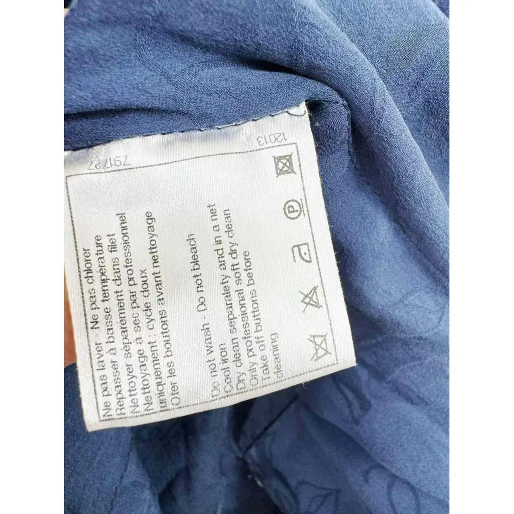 Chanel La Petite Veste Noire Blue Tweed Jacket Blue Tweed Very good - Inside View
