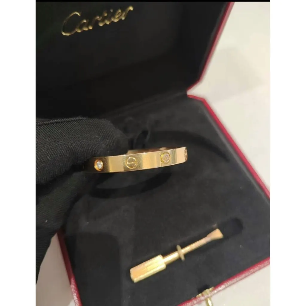 Cartier Love Pink Gold Bracelet MultiColor Very good - Back View