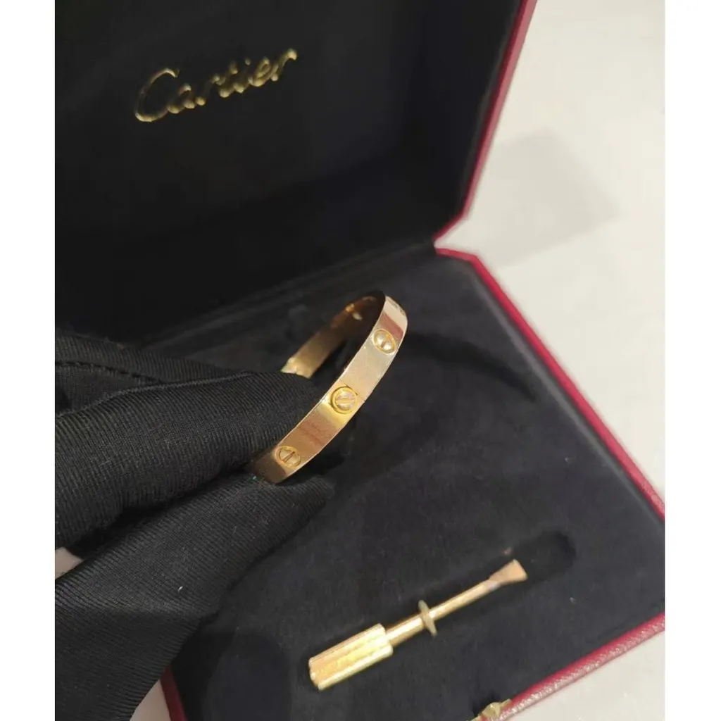 Cartier Love Pink Gold Bracelet MultiColor Very good - Inside View