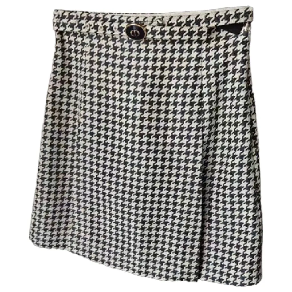 Dior Cotton Skirt MultiColor Cotton Very good - Front View