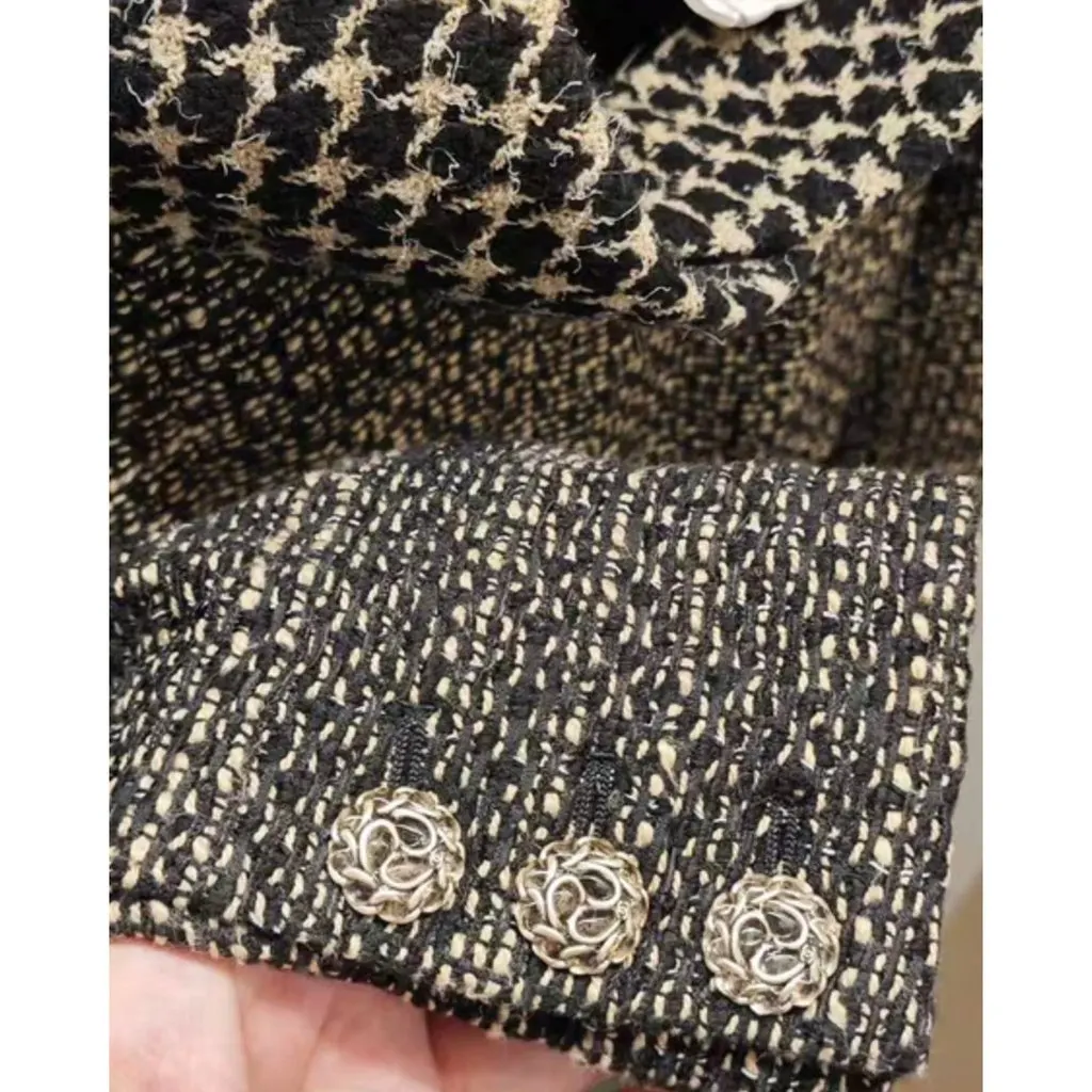 Chanel Wool Dress MultiColor Wool Very good - Inside View