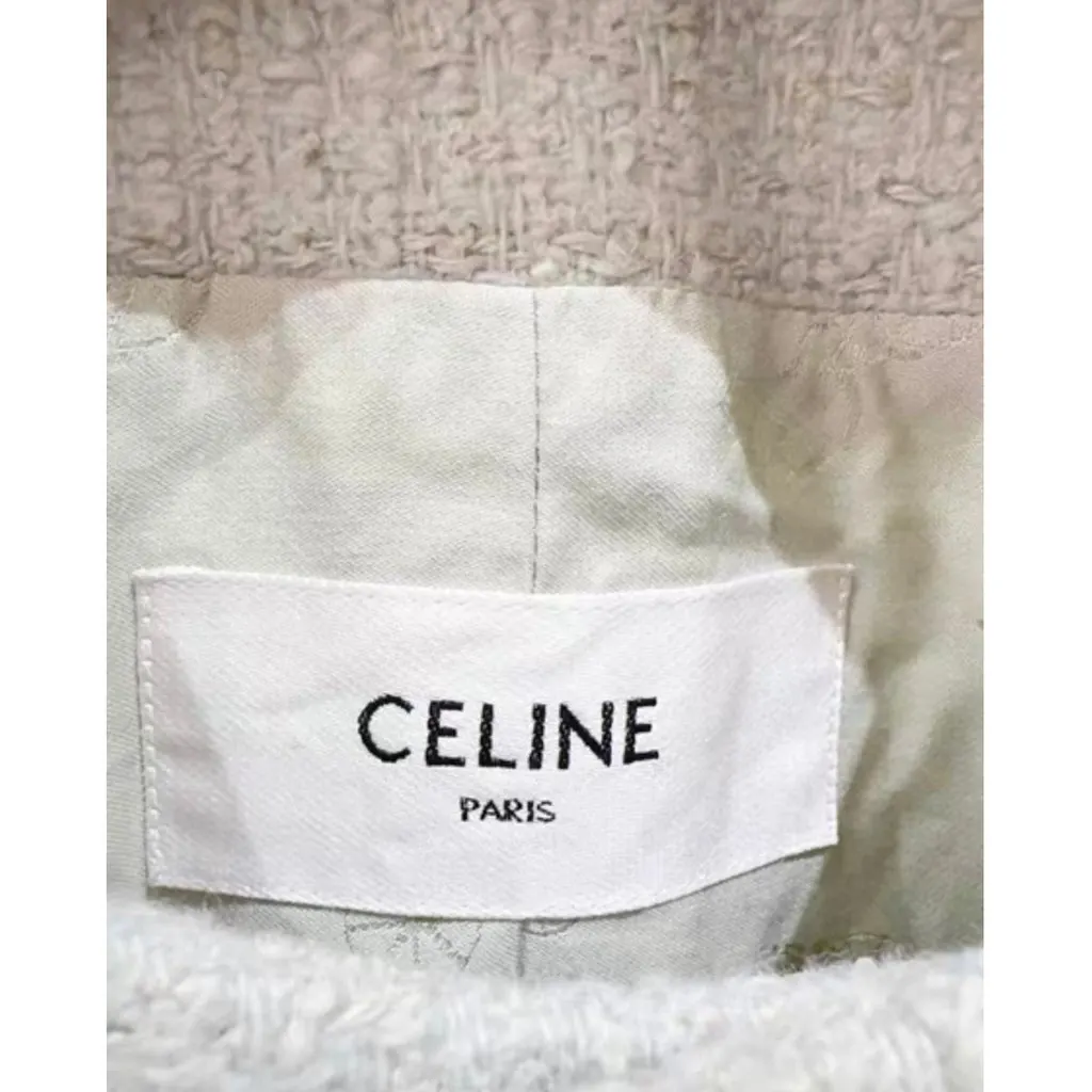 Celine Wool Jacket MultiColor Wool Never worn, with tag - Inside View
