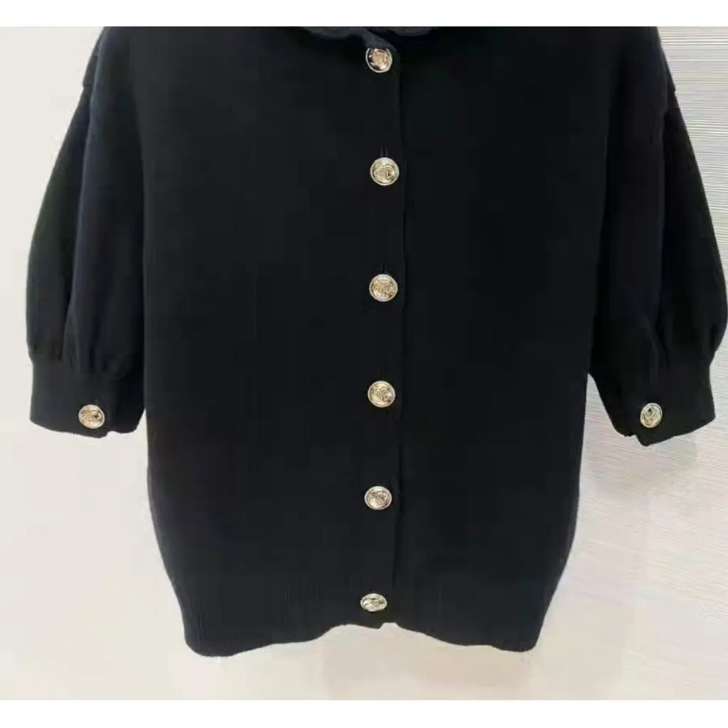 Chanel Black Cashmere Knitwear Black Cashmere Very good - Back View