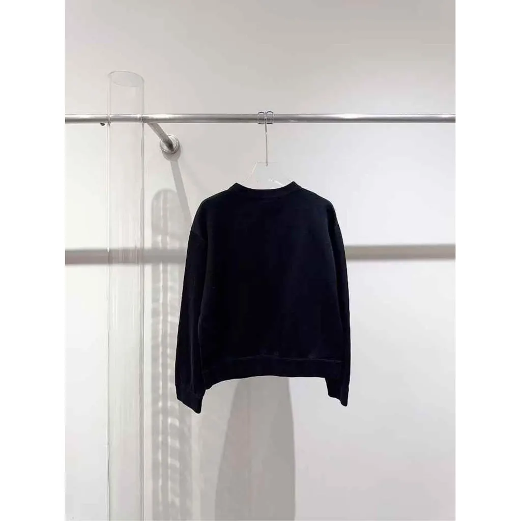 Louis Vuitton Black Cotton Knitwear Black Cotton Very good - Back View