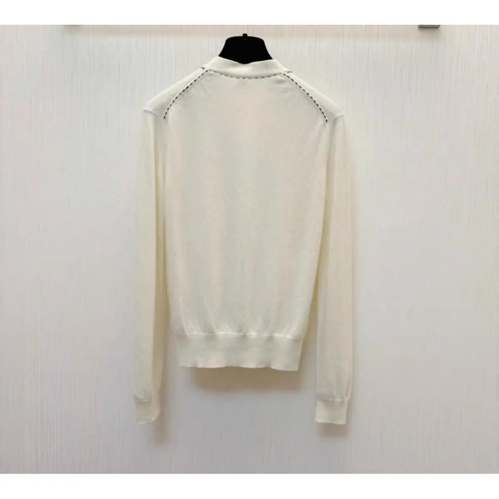 Hermes Cashmere Knitwear MultiColor Cashmere Never worn, with tag - Back View