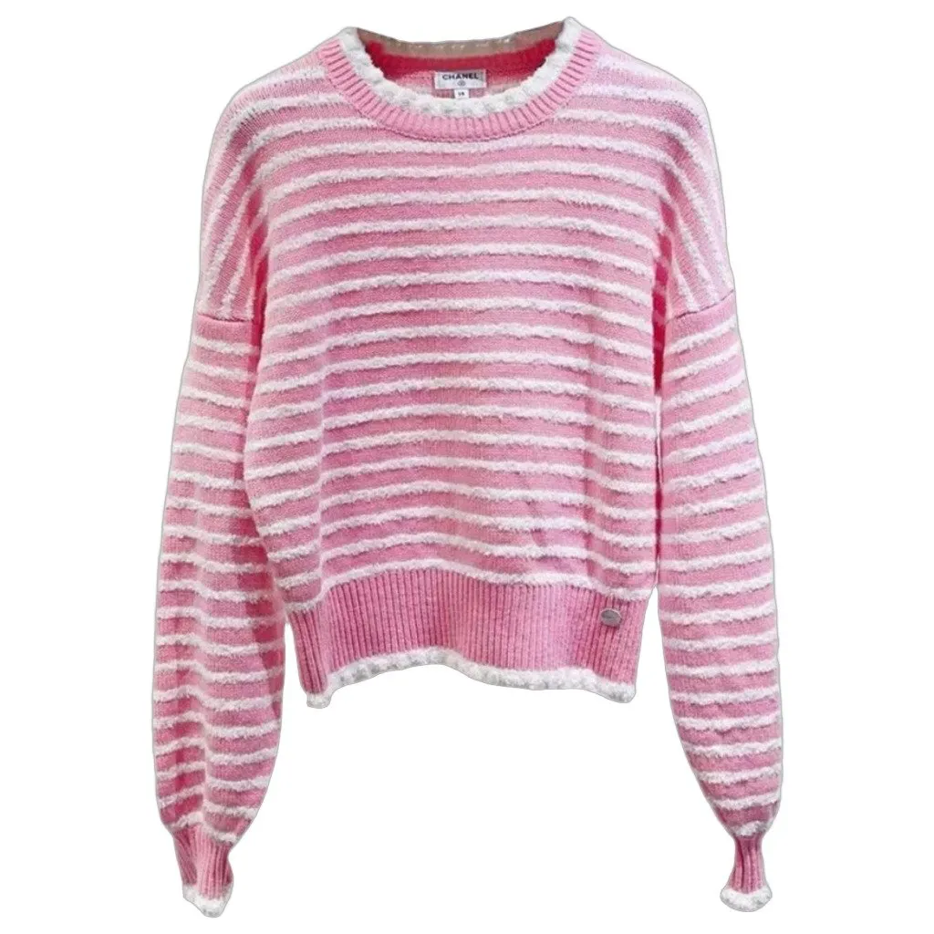 Chanel Cotton Knitwear MultiColor Cotton Very good - Front View