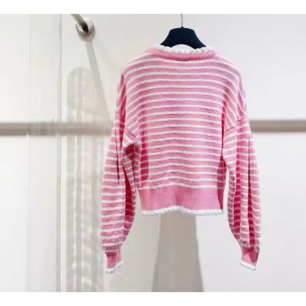 Chanel Cotton Knitwear MultiColor Cotton Very good - Model View