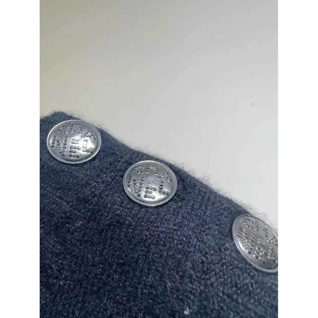 Chanel Black Cashmere Dress Black Cashmere Very good - Inside View