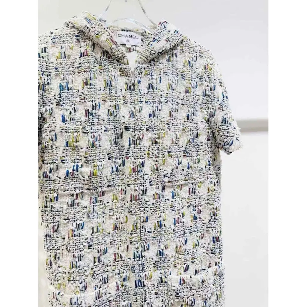 Chanel Cotton Dress MultiColor Cotton Very good - Back View