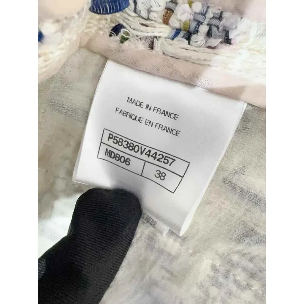 Chanel Cotton Dress MultiColor Cotton Very good - Box View