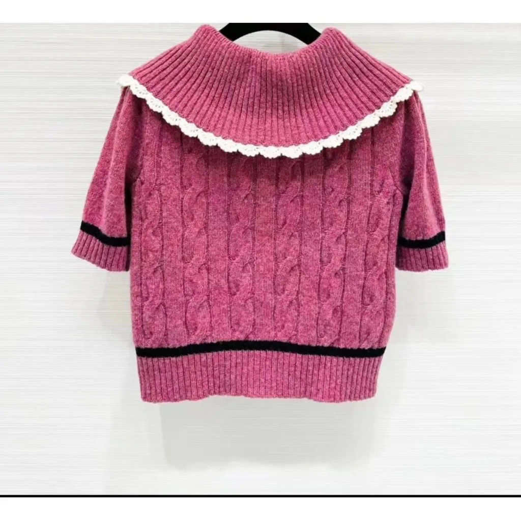 Miu Miu Wool Knitwear MultiColor Wool Very good - Back View