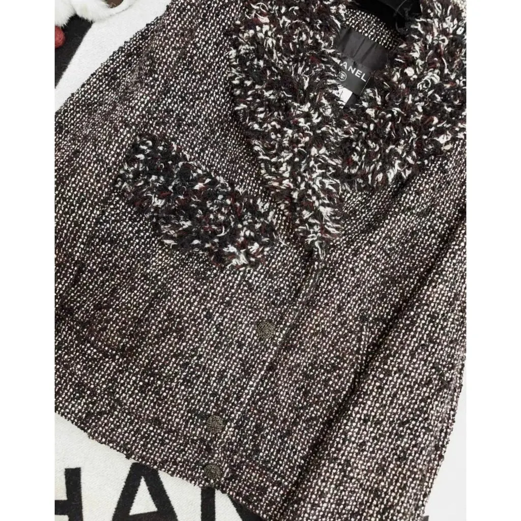 Chanel La Petite Veste Noire Wool Jacket MultiColor Wool Very good - Box View