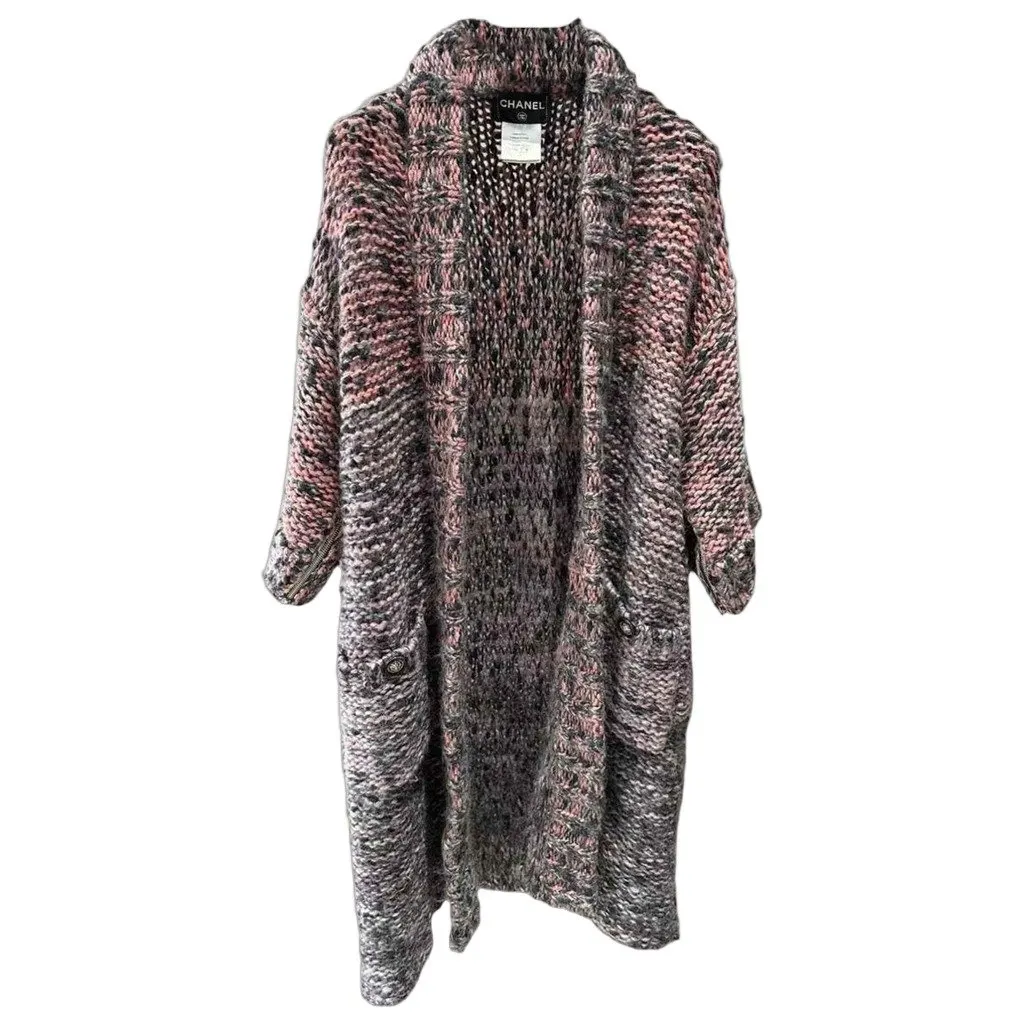 Chanel Wool Knitwear MultiColor Wool Very good - Front View
