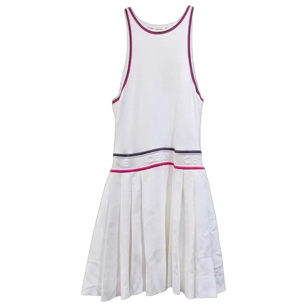 Celine Viscose Dress MultiColor Viscose Very good - Front View