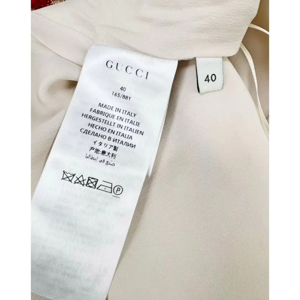 Gucci Wool Dress MultiColor Wool Very good - Model View