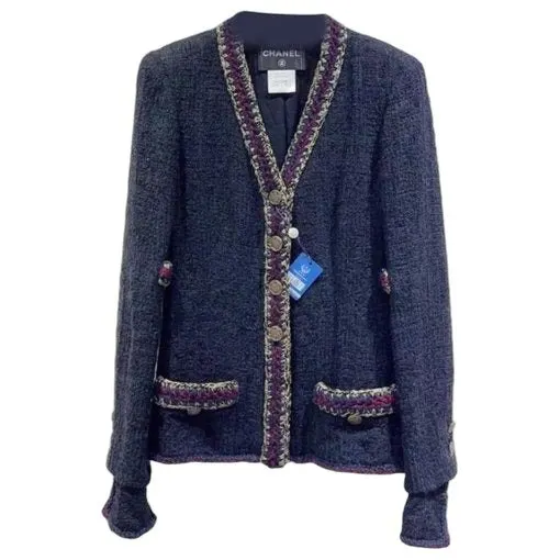 Chanel La Petite Veste Noire Polyamide Jacket MultiColor Polyamide Very good - Front View