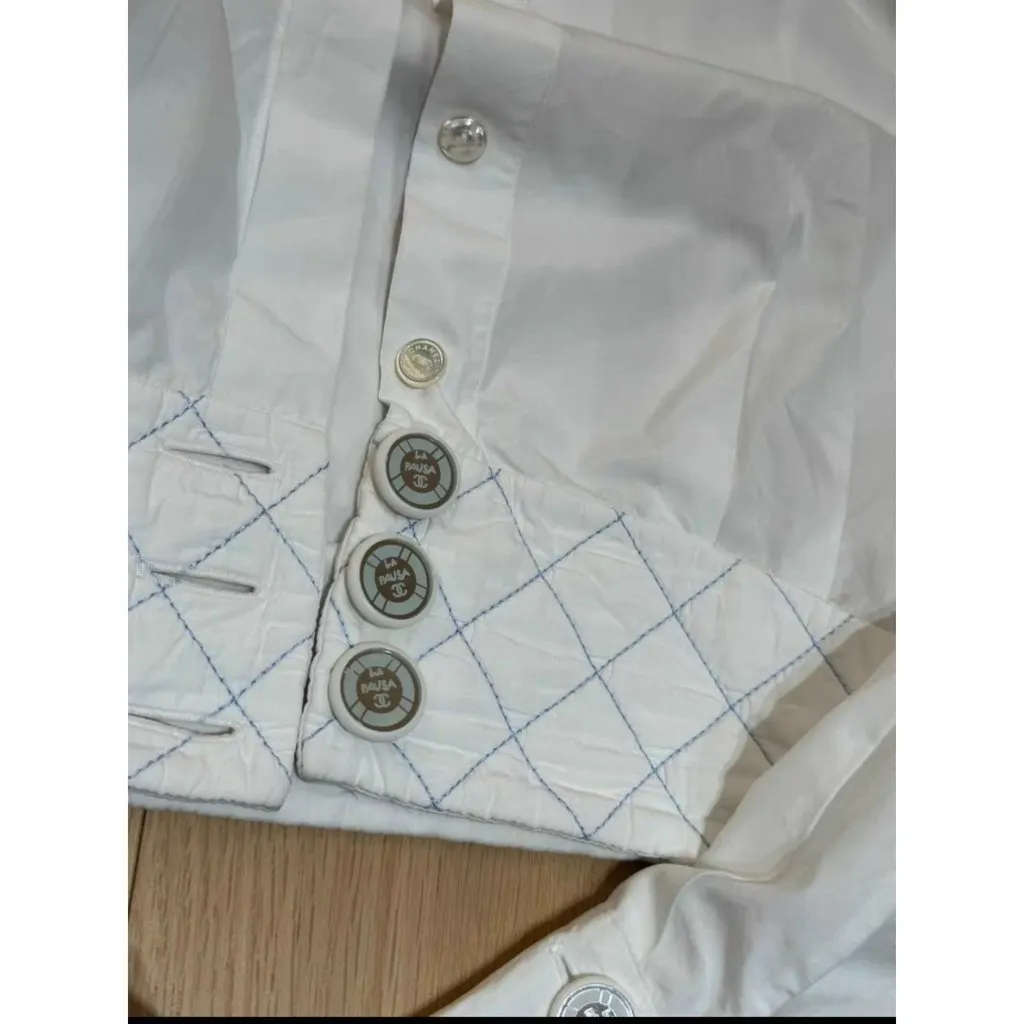 Chanel Cotton Top MultiColor Cotton Very good - Inside View