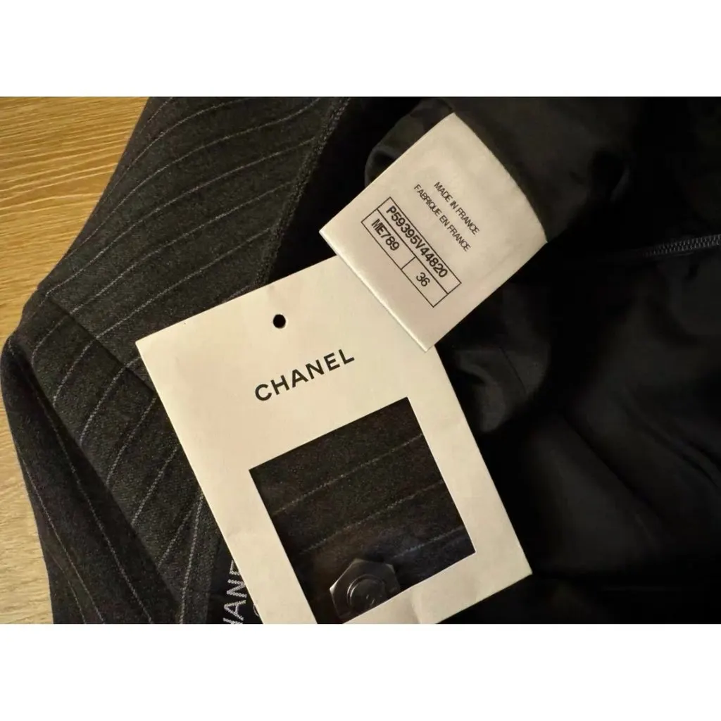 Chanel Cashmere Trousers MultiColor Cashmere Very good - Model View