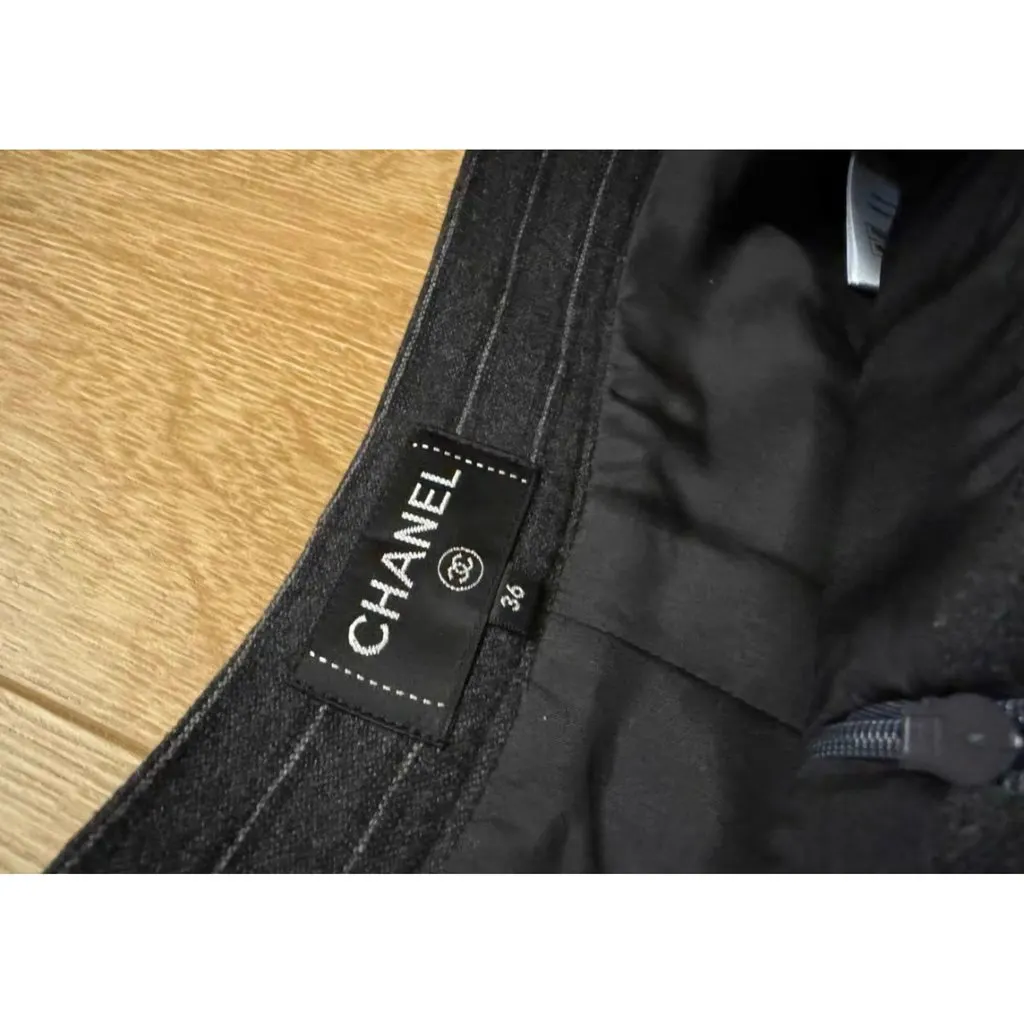 Chanel Cashmere Trousers MultiColor Cashmere Very good - Box View