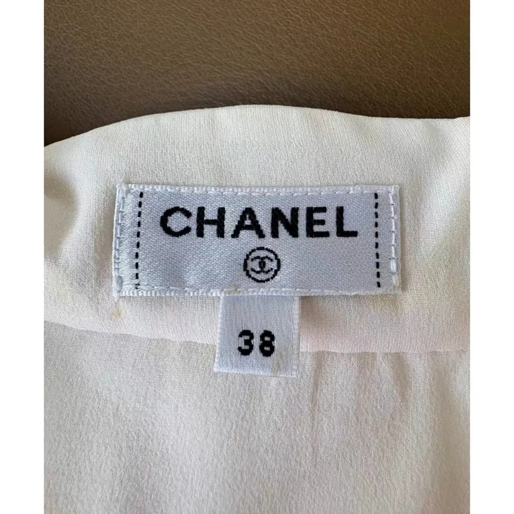Chanel Silk Top MultiColor Silk Very good - Box View