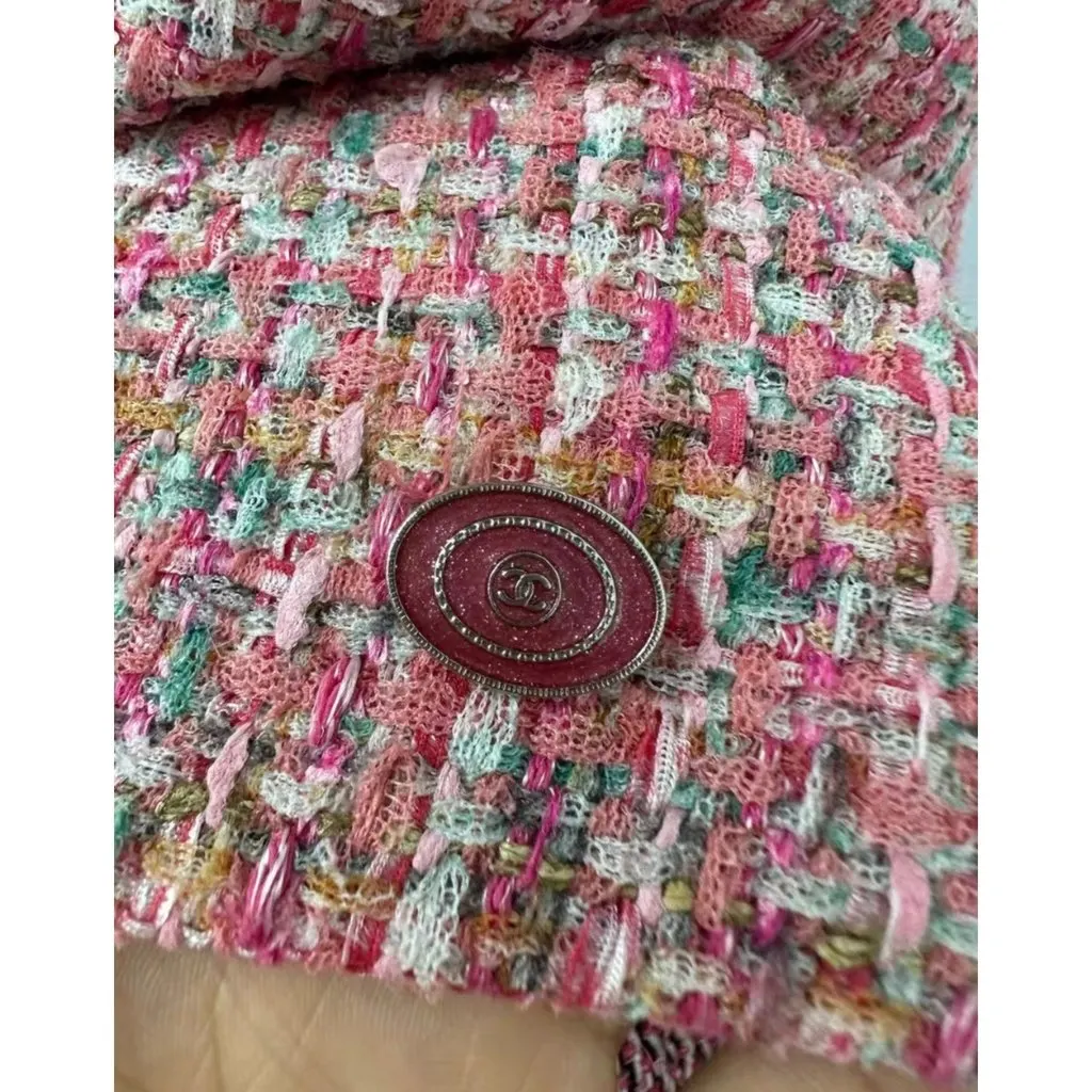 Chanel Cotton Dress MultiColor Cotton Very good - Model View