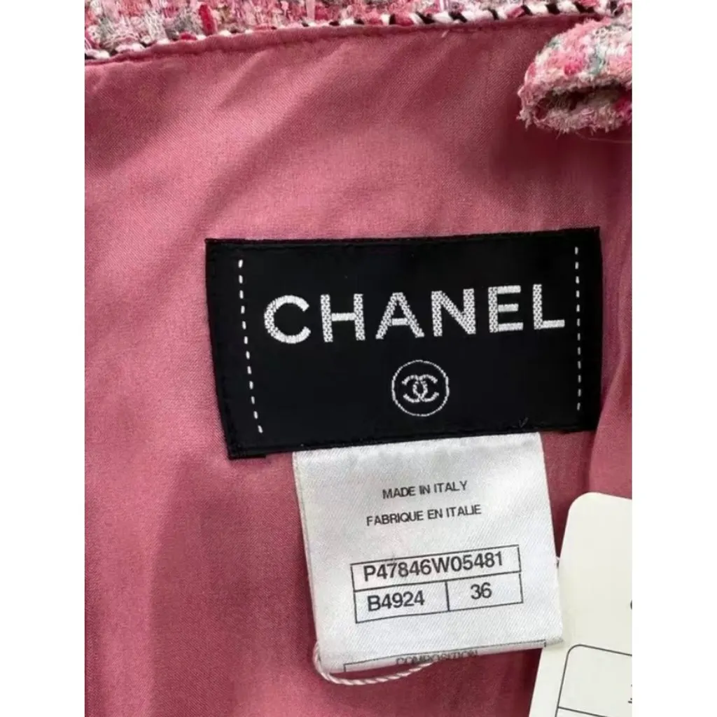 Chanel Cotton Dress MultiColor Cotton Very good - Box View