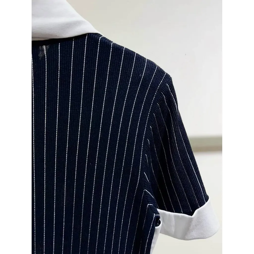 Chanel Cotton Dress MultiColor Cotton Very good - Model View