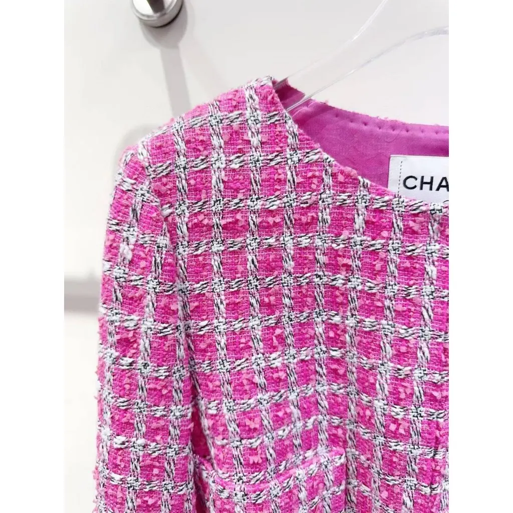 Chanel La Petite Veste Noire Cotton Jacket MultiColor Cotton Very good - Back View