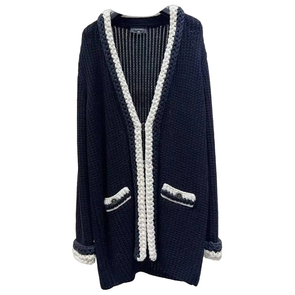 Chanel Cotton Knitwear MultiColor Cotton Very good - Front View