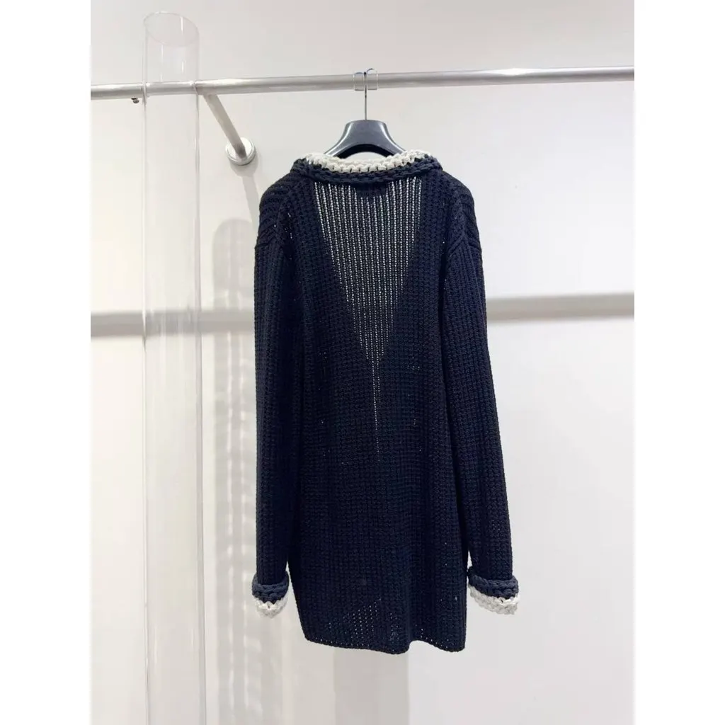Chanel Cotton Knitwear MultiColor Cotton Very good - Back View