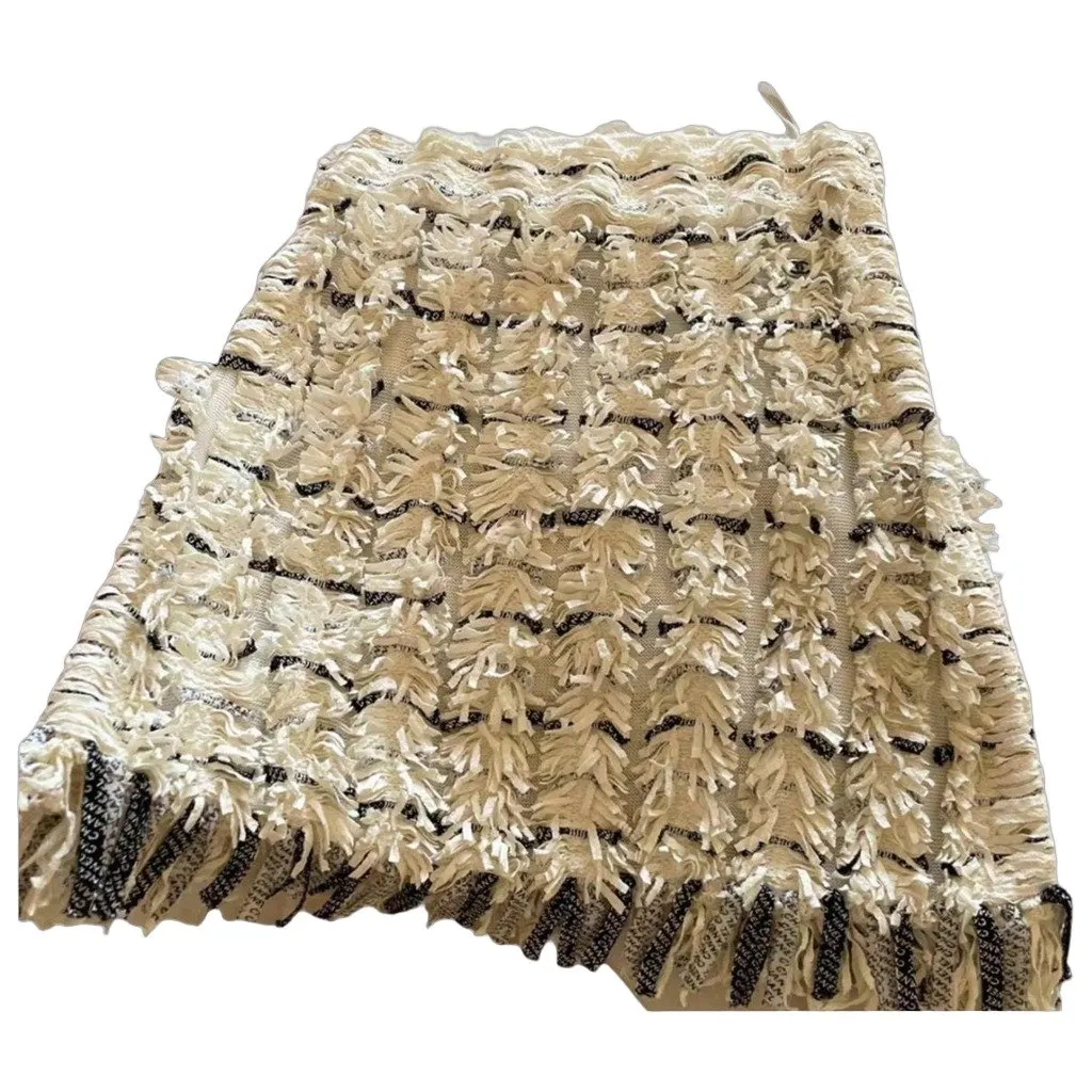 Chanel Viscose Skirt MultiColor Viscose Very good - Front View