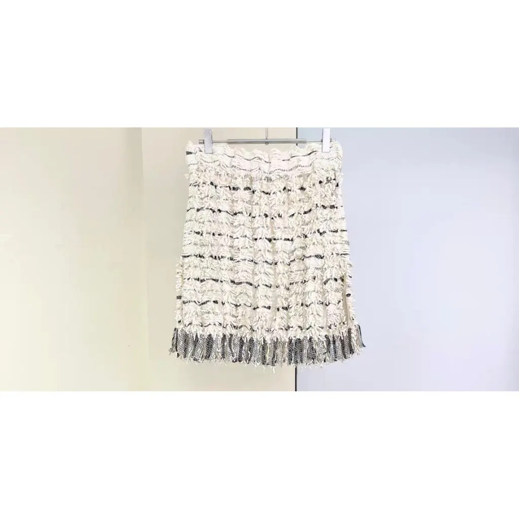 Chanel Viscose Skirt MultiColor Viscose Very good - Back View