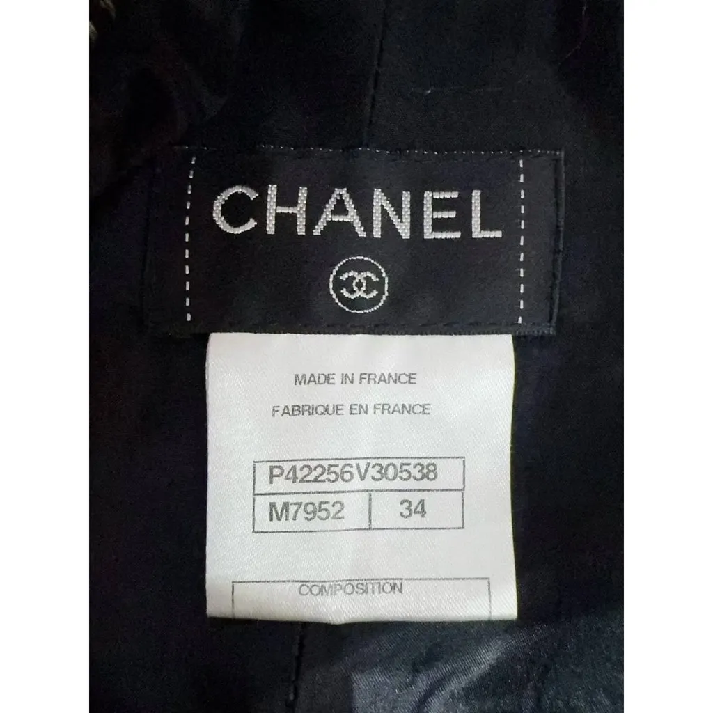 Chanel Wool Skirt MultiColor Wool Very good - Model View
