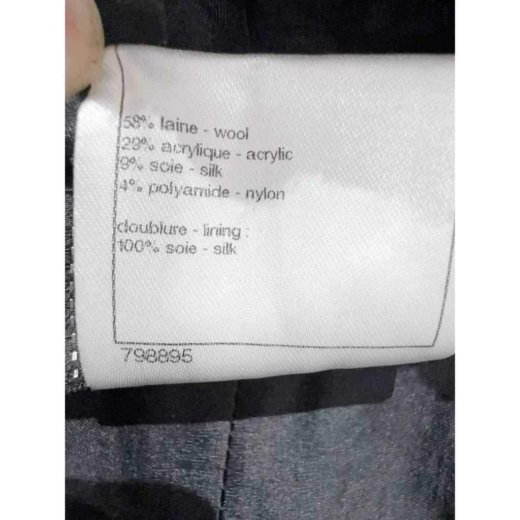 Chanel Wool Skirt MultiColor Wool Very good - Box View
