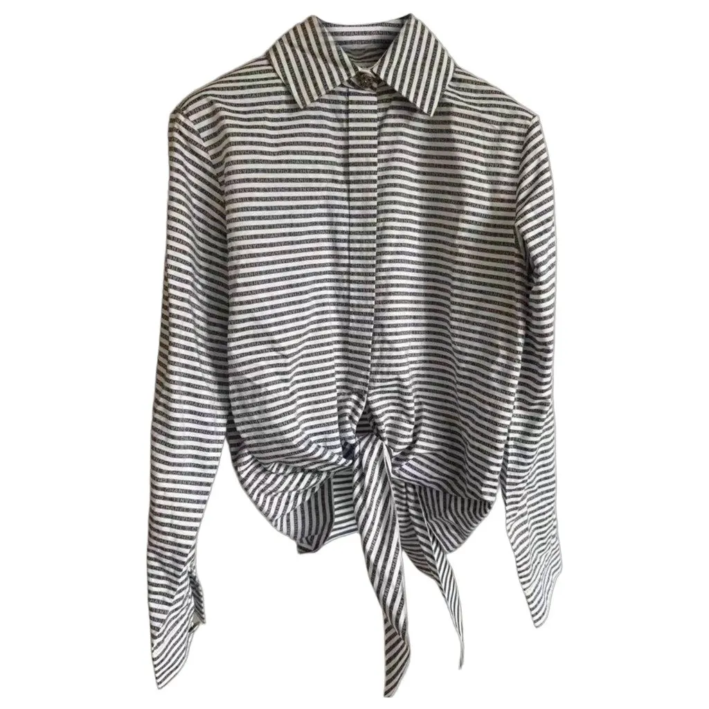 Chanel Cotton Top MultiColor Cotton Very good - Front View