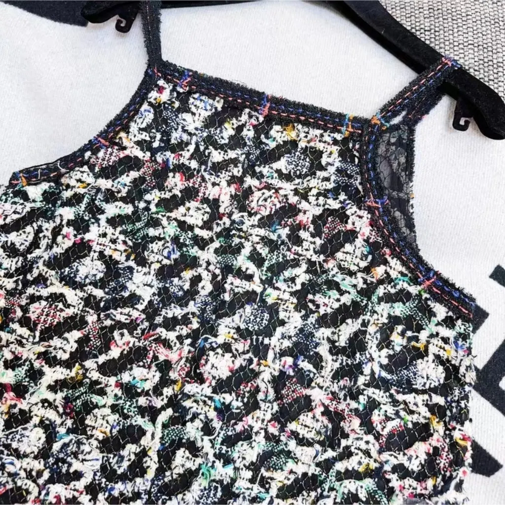 Chanel Cotton Top MultiColor Cotton Very good - Back View