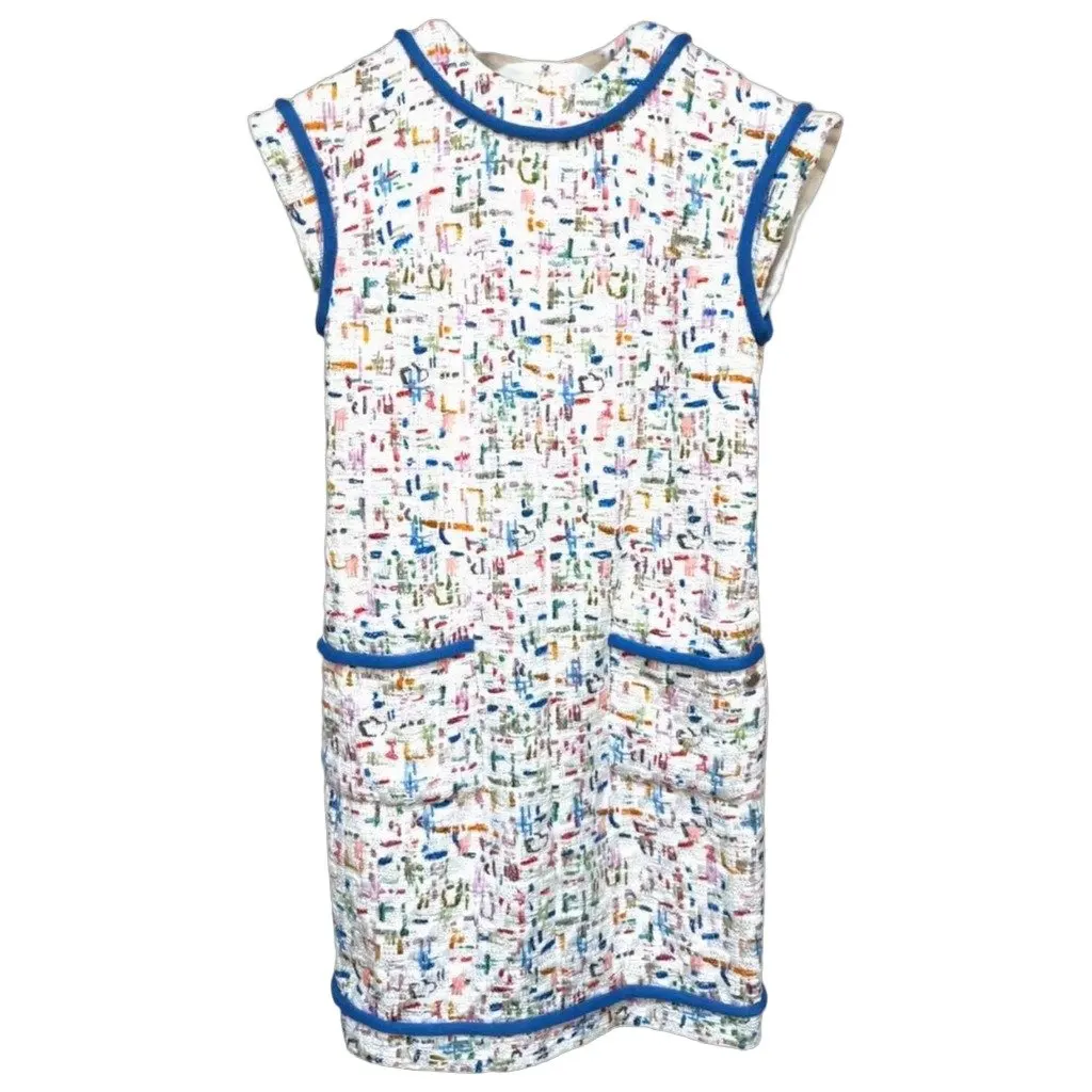 Chanel Cotton Dress MultiColor Cotton Very good - Front View