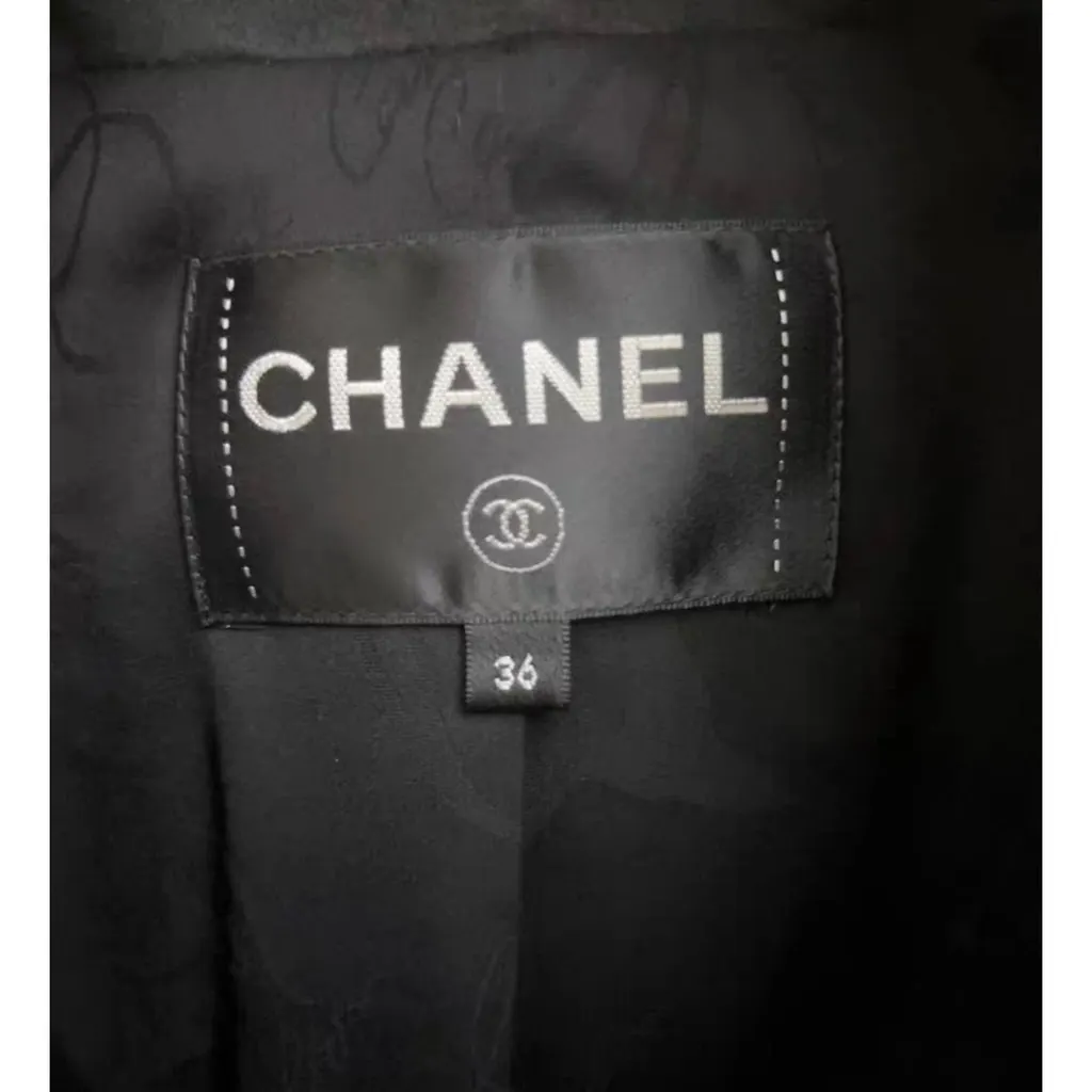 Chanel La Petite Veste Noire Wool Jacket MultiColor Wool Very good - Inside View