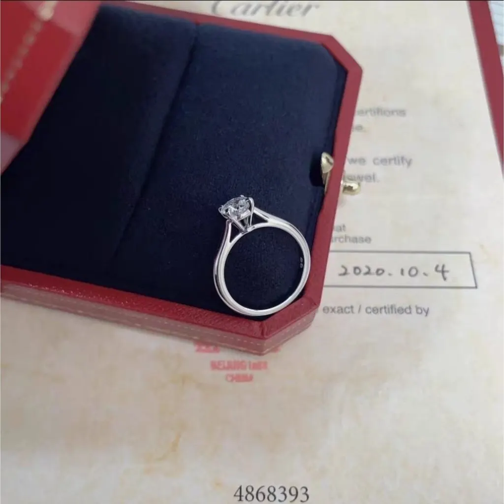 Cartier 1895 Ring MultiColor Very good - Inside View