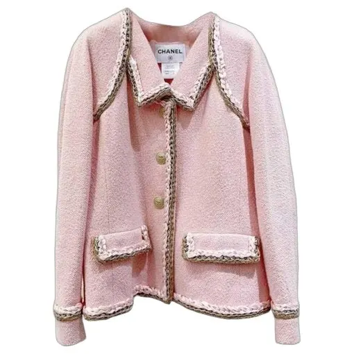 Chanel La Petite Veste Noire Tweed Jacket MultiColor Tweed Very good - Front View