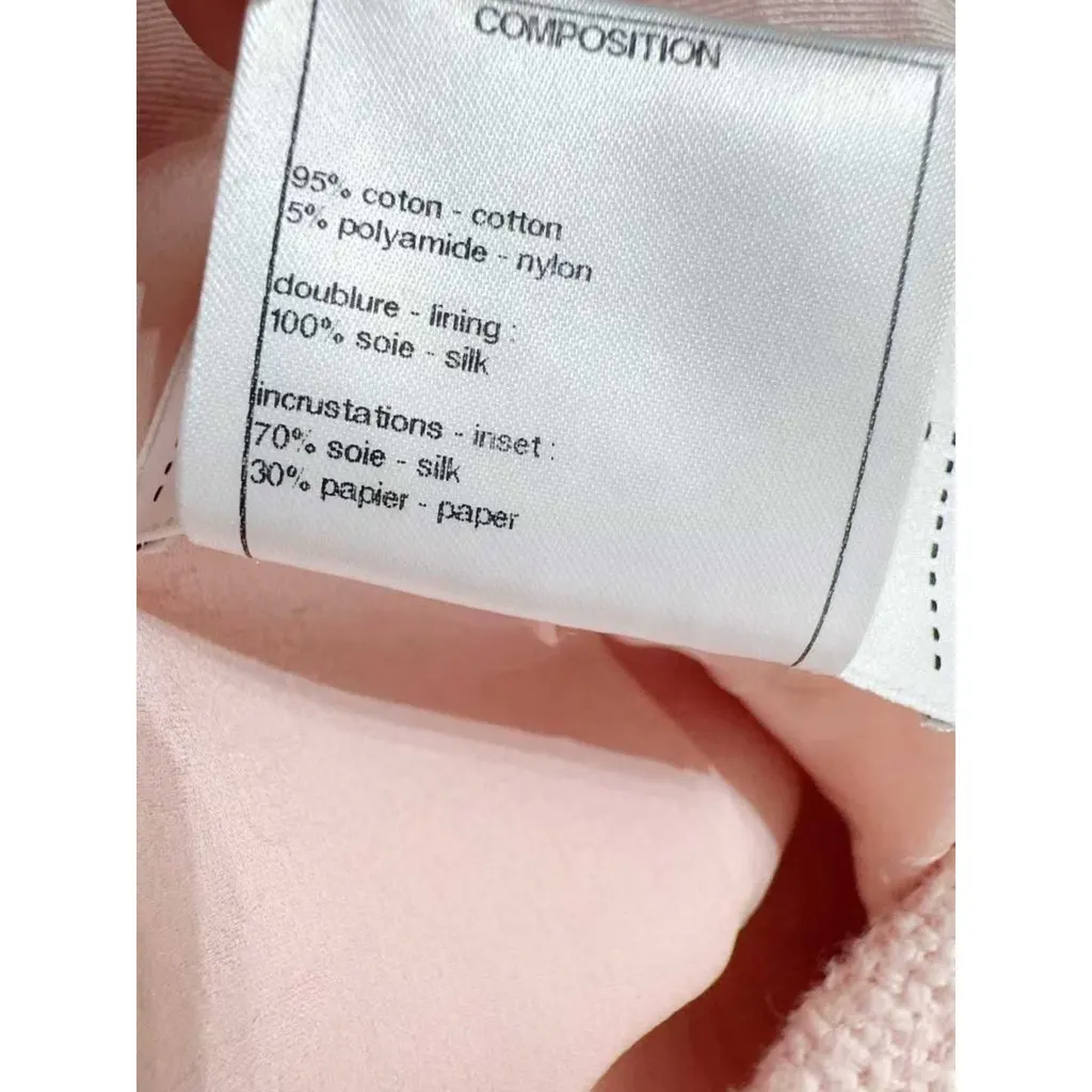 Chanel La Petite Veste Noire Tweed Jacket MultiColor Tweed Very good - Inside View