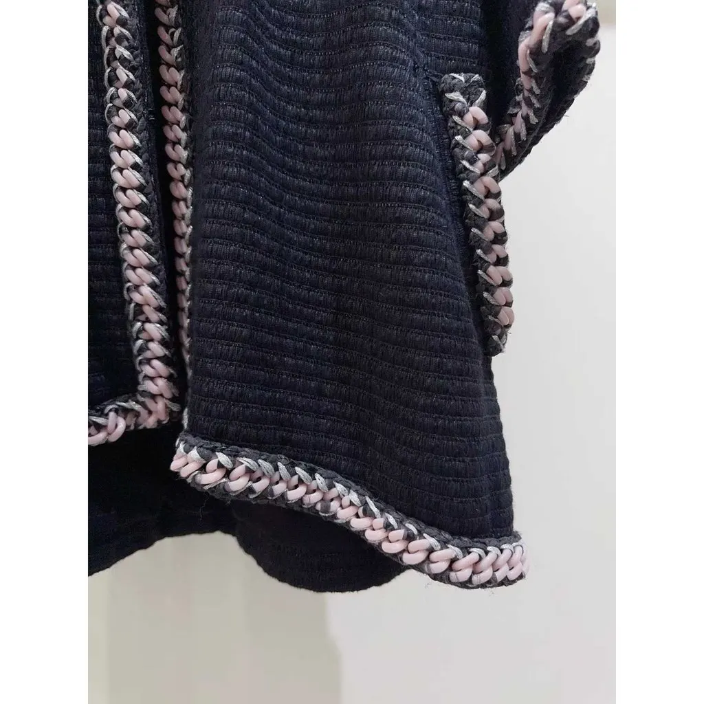Chanel La Petite Veste Noire Black Polyamide Jacket Black Polyamide Very good - Inside View