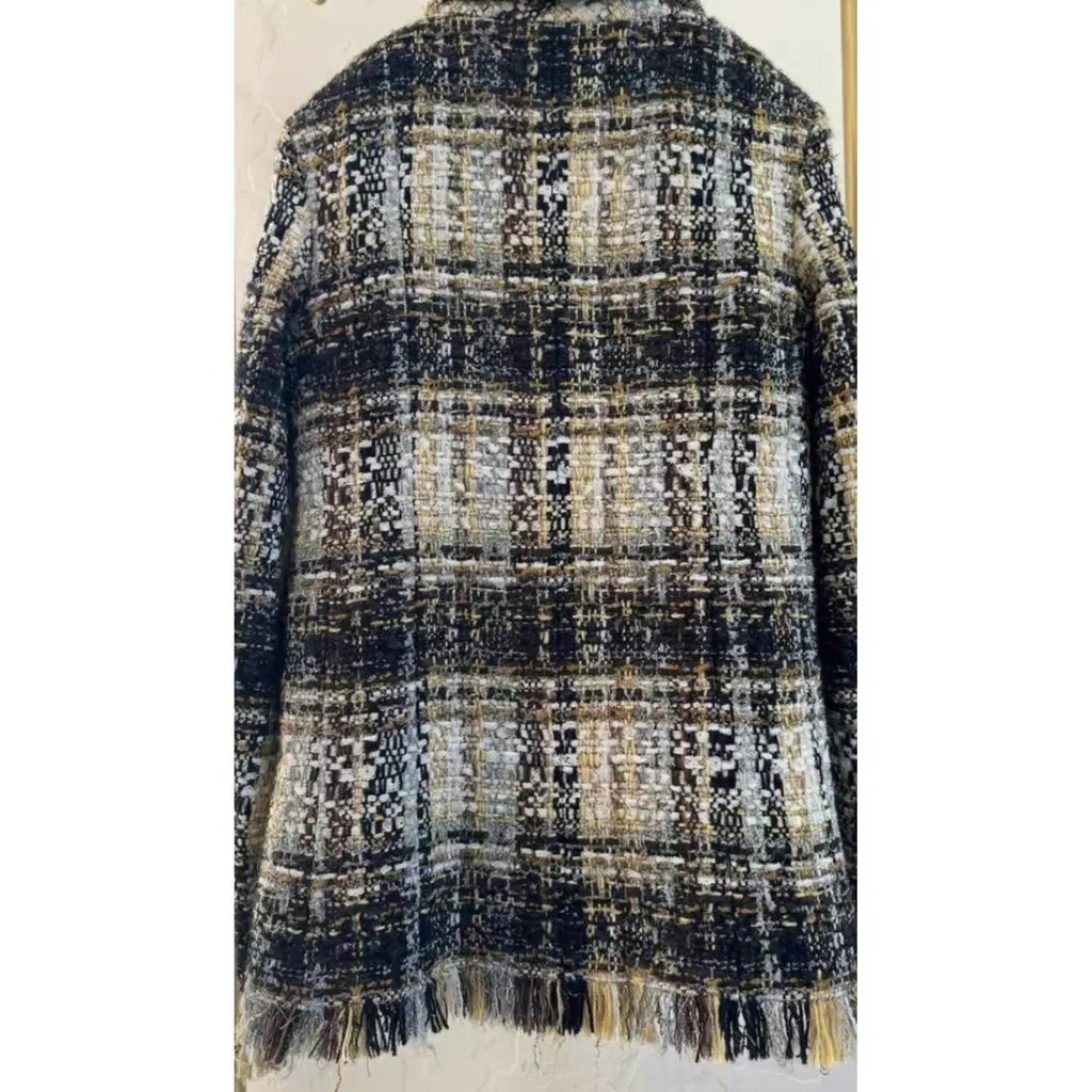 Chanel La Petite Veste Noire Wool Jacket MultiColor Wool Very good - Back View