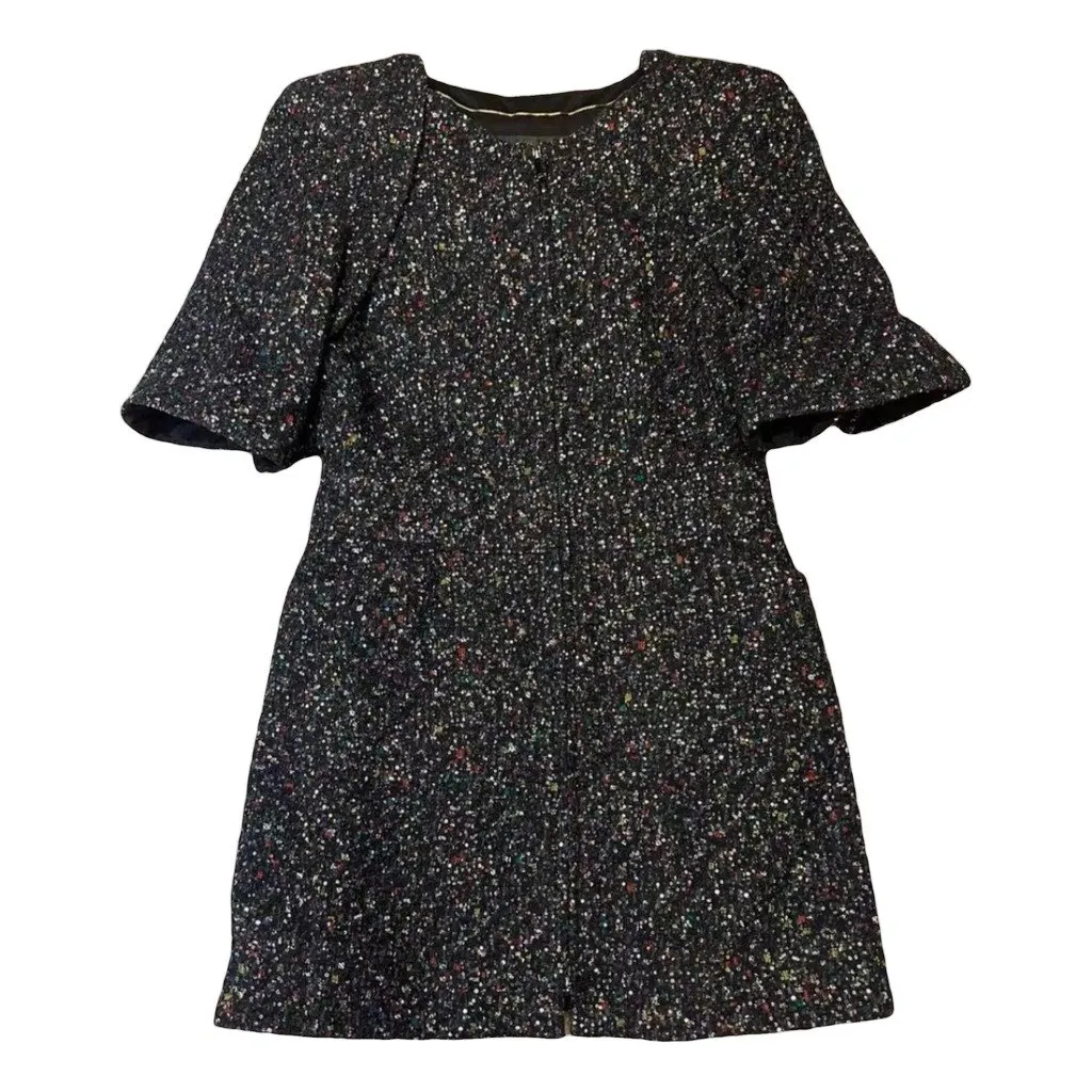 Chanel La Petite Veste Noire Tweed Jacket MultiColor Tweed Very good - Front View