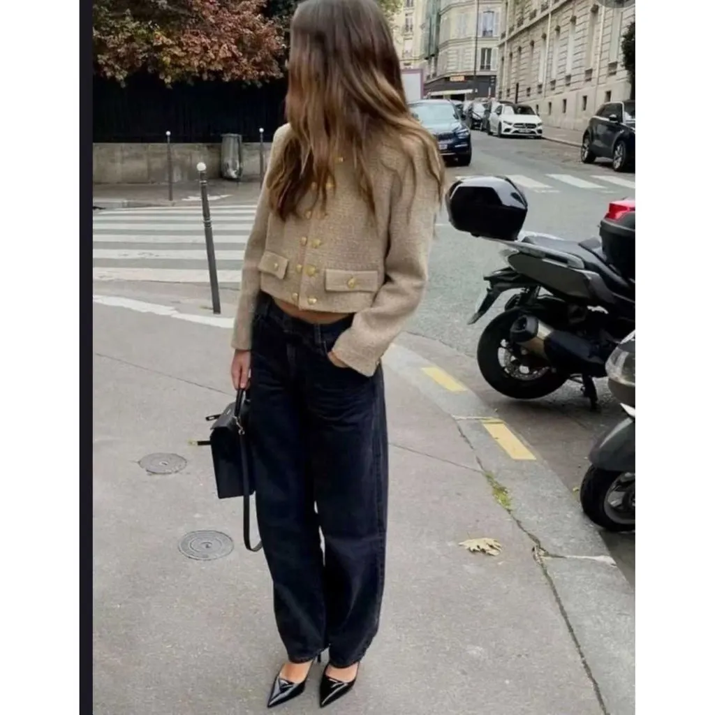 Celine Wool Jacket MultiColor Wool Very good - Box View