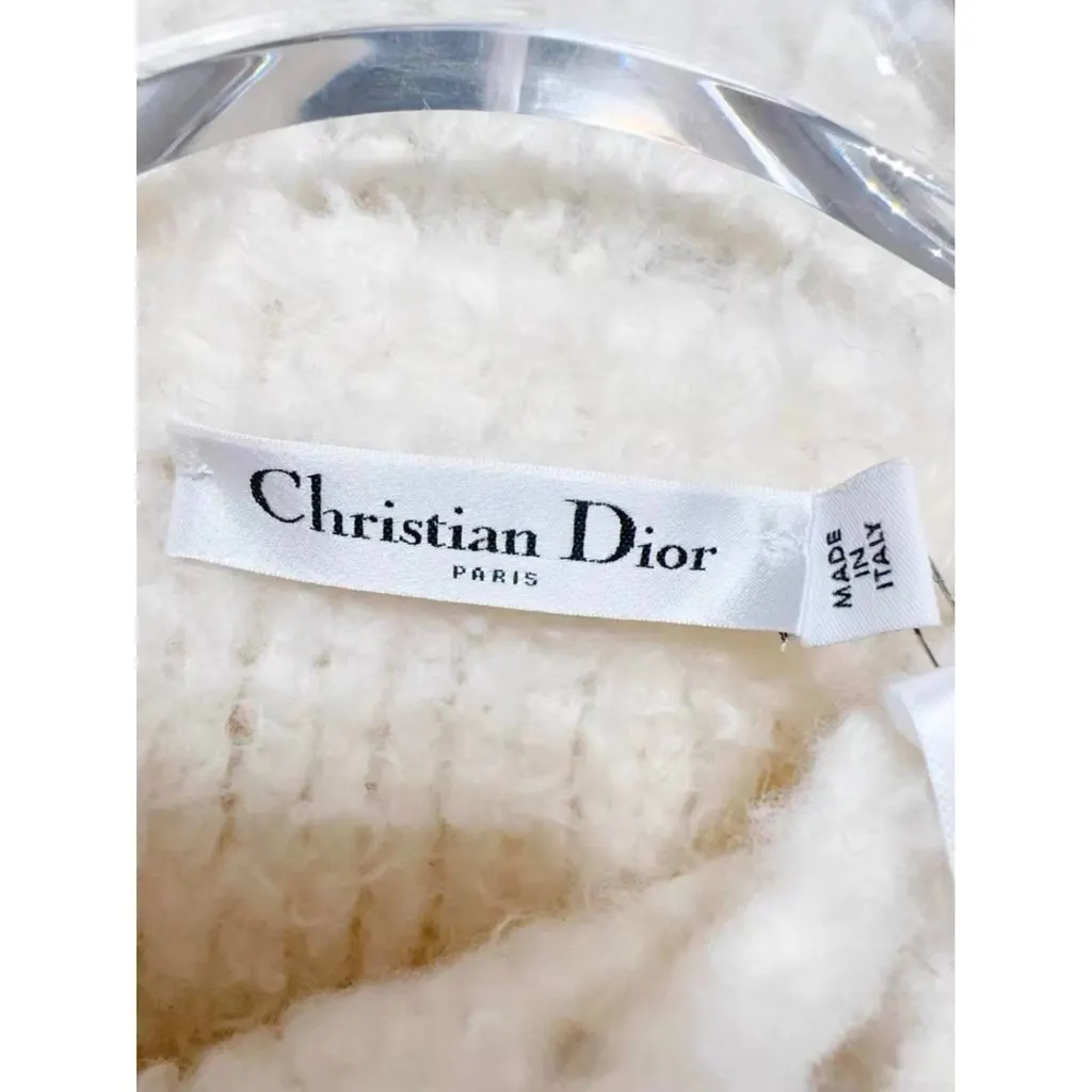 Dior J'Adior8 Wool Knitwear MultiColor Wool Never worn, with tag - Inside View