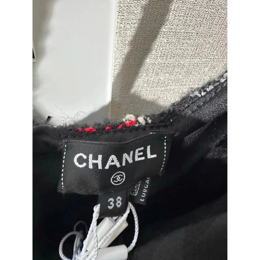 Chanel Tweed Dress MultiColor Tweed Never worn, with tag - Back View